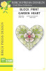 Memory Box Birch Press Design Dies - Block Print Garden Heart Die