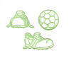 Leane Creatief Lea'bilities  Embossing and Cutting Die - Football