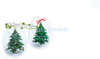 Leane Creatief Lea'bilities  Embossing and Cutting Die - Glitter Foam Christmas Tree Decoration