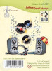 Leane Creatief Lea'bilities  Combi Clear Stamps -  DJ Dance Party