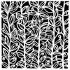 The Crafters Workshop 6x6in Stencil - Leafy Vines