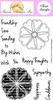 Frantic Stamper Clear Stamps - Scribble Flowers #1
