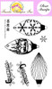 Frantic Stamper Clear Stamps - Ho Ho Ho Ornaments