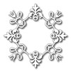 Frantic Stamper Precision Dies - Square Scroll