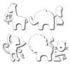 Frantic Stamper Precision Dies - Baby Animals