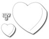 Frantic Stamper Precision Dies - Conversation Hearts