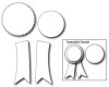 Frantic Stamper Precision Dies - Seal And Ribbon