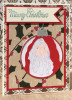 Frantic Stamper Precision Dies - Victorian Santa Round Ornament