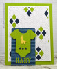 Frantic Stamper Precision Dies - Baby Tag