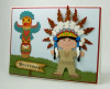 Frantic Stamper Precision Dies - Native American Doll Clothing