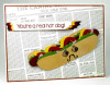Frantic Stamper Precision Dies - Hot Dog