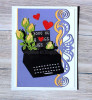 Frantic Stamper Edger Dies - Scroll Lace