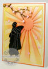 Frantic Stamper Precision Dies - Geisha With Fan