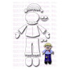 Frantic Stamper Precision Dies - Build A Scarecrow