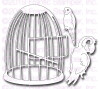 Frantic Stamper Precision Dies - Feathered Friends