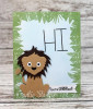 Frantic Stamper Precision Dies - Cute Lion Family