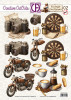 Creatief Art Creative CutOuts 3D Die-Cut Sheet - Vintage Gentlemen 02