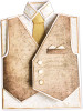 Creatief Art YT#658 Creative Cutouts 7 Pack "I Want It All" Bundle #4 - Vintage Gentlemen