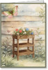 Creatief Art Creative CutOuts 3D Die-Cut Sheet - My Happy Little Garden 01