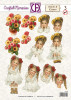 Creatief Art Crafted Memories 3D Die-Cut Sheet - Blush & Kisses 03