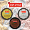 Craft Smart Premium Wax Metallic Finish 3 Pack "I Want It All" Bundle Gold, Silver, Rose Gold