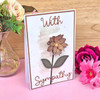 Hunkydory Crafts Build-a-Bouquet Vintage Petals 8x8in Die-Cut Pad