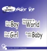 By Lene Clear Stamp - New Baby #2