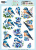 Find-It Trading 3D Pushout Sheet by Berries Beauties - Whispers of Nature, Blue