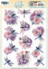 Find-It Trading 3D Pushout Sheet by Berries Beauties - Dragonflies, Lilac