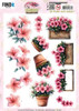 Find-It Trading 3D Pushout Sheet by Berries Beauties - Blooming Harmony, Blooming Pots