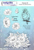 IndigoBlu A5 Cling Rubber Stamp by Kay Halliwell Sutton - Nature III