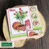 Katy Sue Designs Die Cut Decoupage, Pack of 12 - Birthday Cake & Flowers
