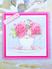 Katy Sue Designs Die Cut Decoupage, Pack of 12 - Birthday Cake & Flowers