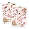 Katy Sue Designs Die Cut Decoupage, Pack of 10 - Rose Couture