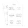Katy Sue Designs Peelables Verses, 48 Stickers - Weddings & Wishes