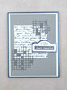 Craft & You Design Dies - Checkered Background