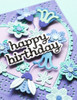 Memory Box Poppystamps Craft Dies - Fringed Heart Frames