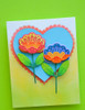 Memory Box Poppystamps Craft Dies - Fringed Heart Frames