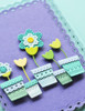 Memory Box Poppystamps Craft Dies - Nordic Scalloped Flower Pots