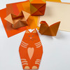 Yasutomo PURE Color Origami 5 7/8in 36 sheets, 9 colors, 4 each - Oranges
