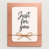 Find-It Trading Card Deco Essentials Linen Cardstock - Metallic Copper