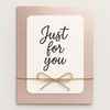 Find-It Trading Card Deco Essentials Linen Cardstock - Metallic Rose Gold
