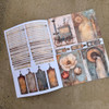 IndigoBlu A4 Mixed Media Art Paper - Vintage Blue Steam Book 1