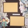 IndigoBlu A4 Mixed Media Art Paper - Vintage Blue Steam Book 1
