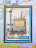 IndigoBlu A4 Mixed Media Art Paper - Vintage Blue Steam Book 1