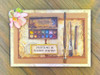 Stamperia 5.8x8.3in Printed Art Junk Journal - All Around