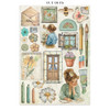 Stamperia 8.3x11.7in Printed Art Junk Journal - Daisy Art