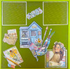 Stamperia 8.3x11.7in Printed Art Junk Journal - Daisy Art