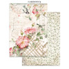 Stamperia 8.3x11.7in Printed Art Junk Journal - House Of Roses