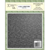 Lisa Horton Crafts 6x6in 3D Embossing Folder - Background Script